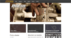 Desktop Screenshot of petersonfluidsys.com